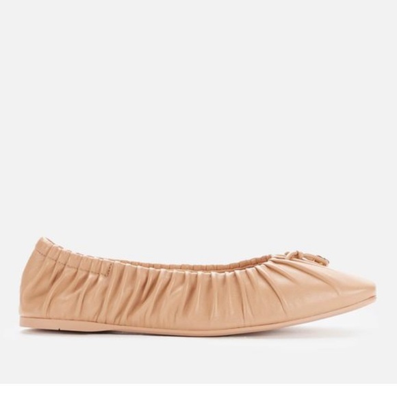 COACH - Eleanor Leather Ballet Flats - Picture 3 of 8